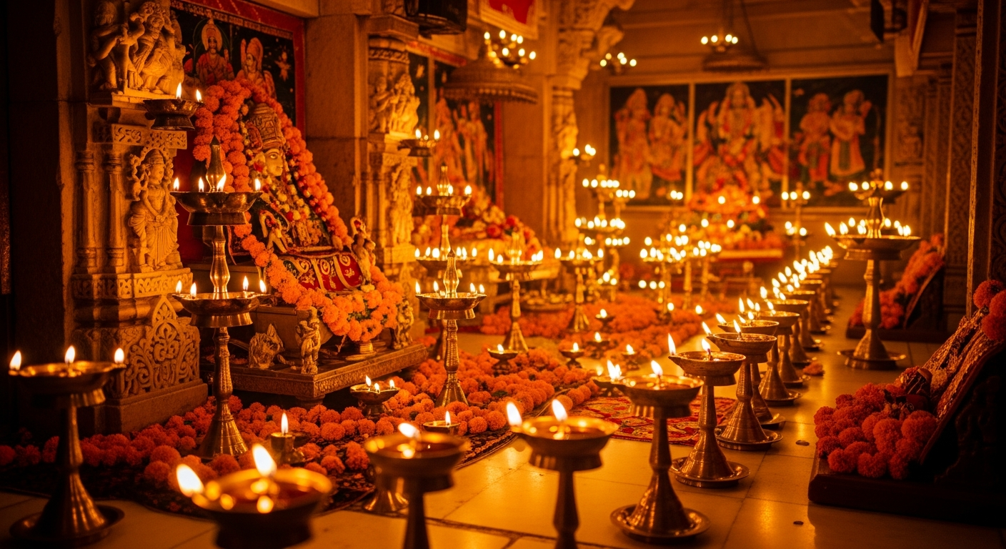 Sacred Puja Background